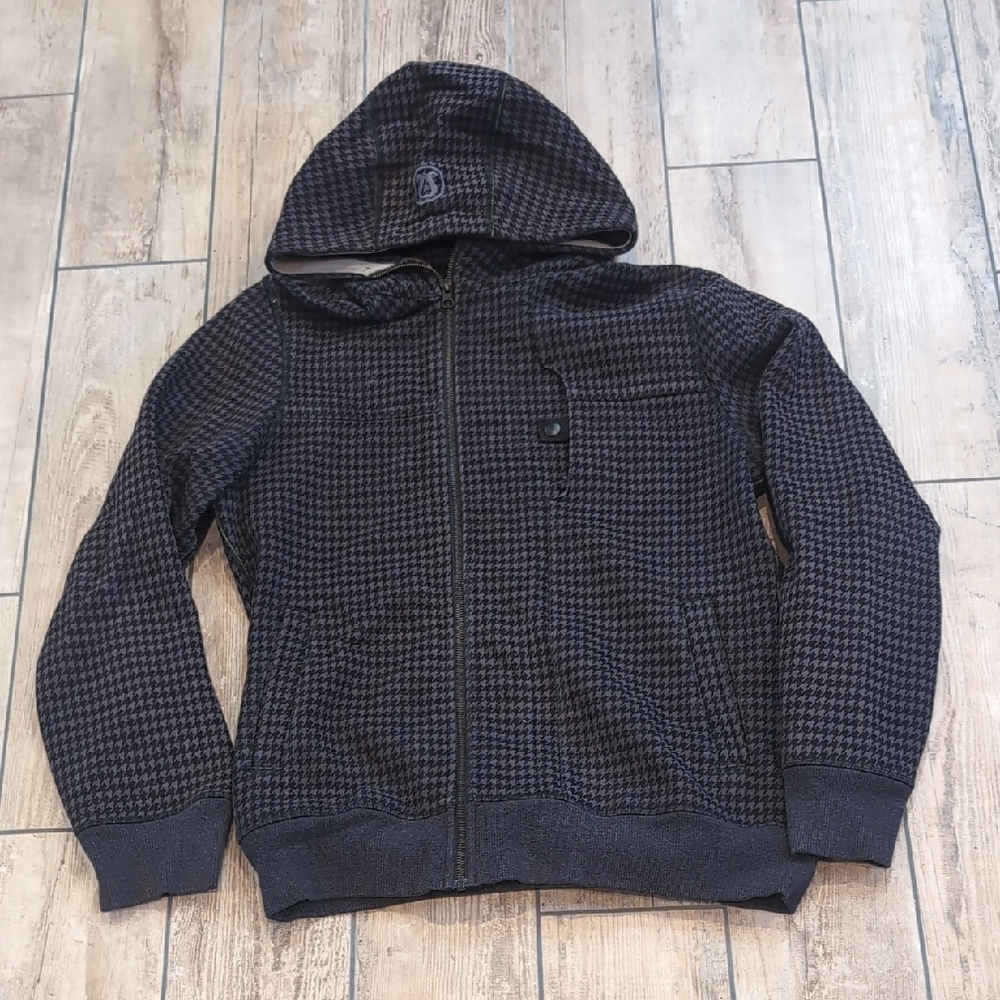 RARE lululemon athletica Men's Full Zip Houndstooth Hoodie